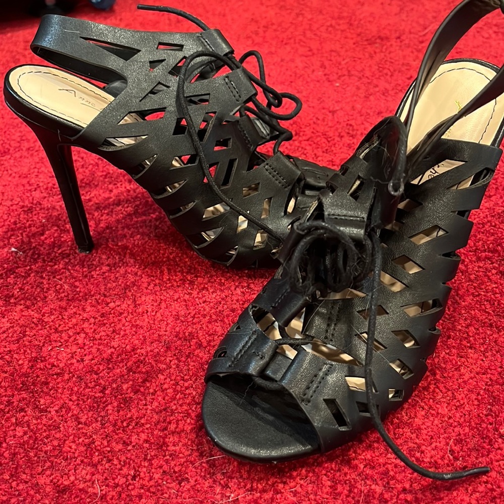 Black heels